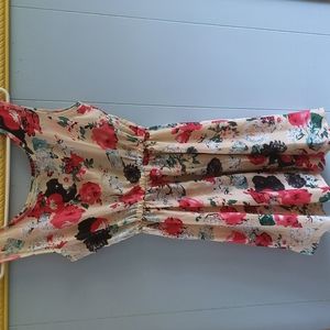 Light floral dress